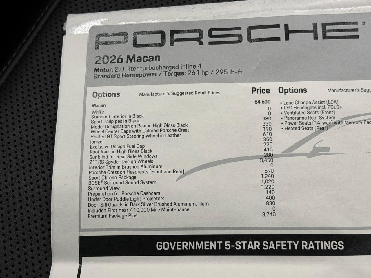 2026 Porsche Macan Newark DE