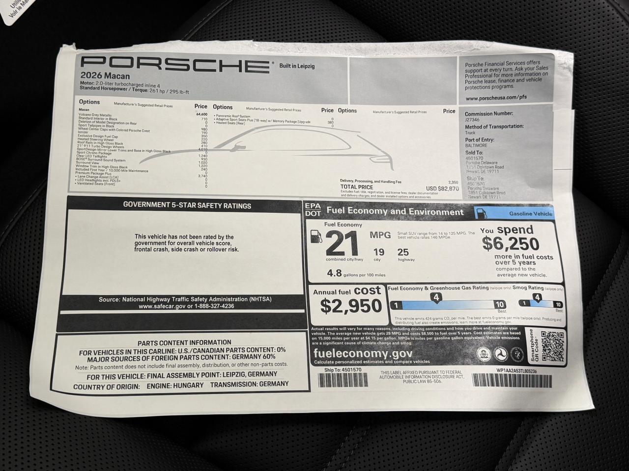 2026 Porsche Macan Newark DE