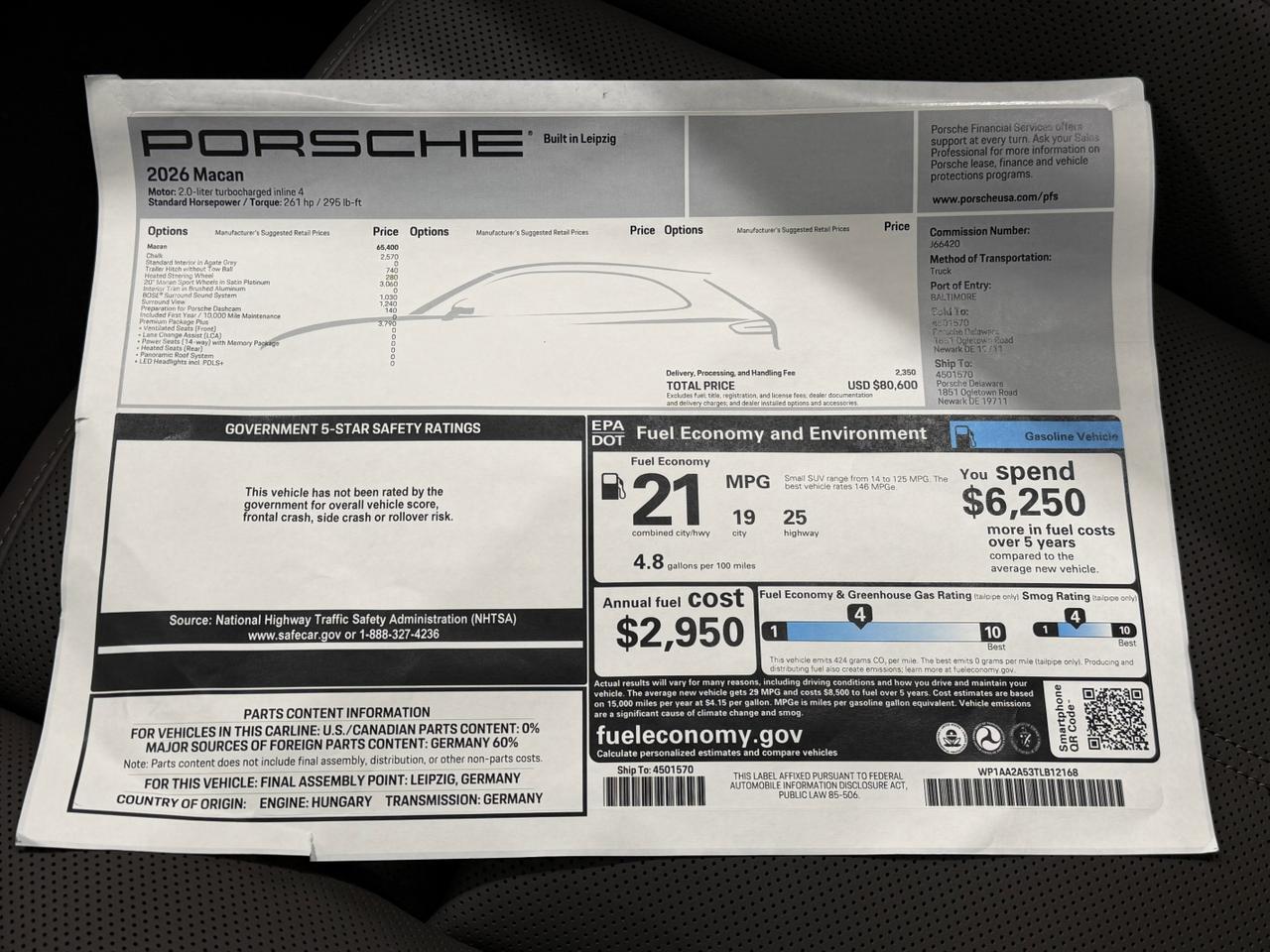 2026 Porsche Macan Newark DE