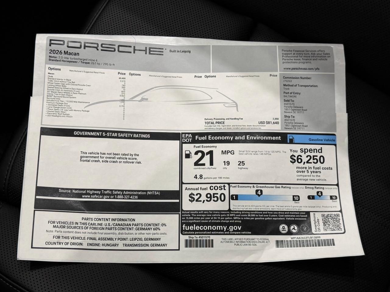2026 Porsche Macan Newark DE