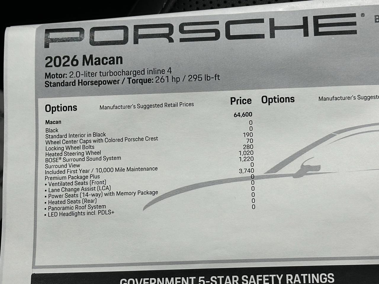 2026 Porsche Macan Newark DE