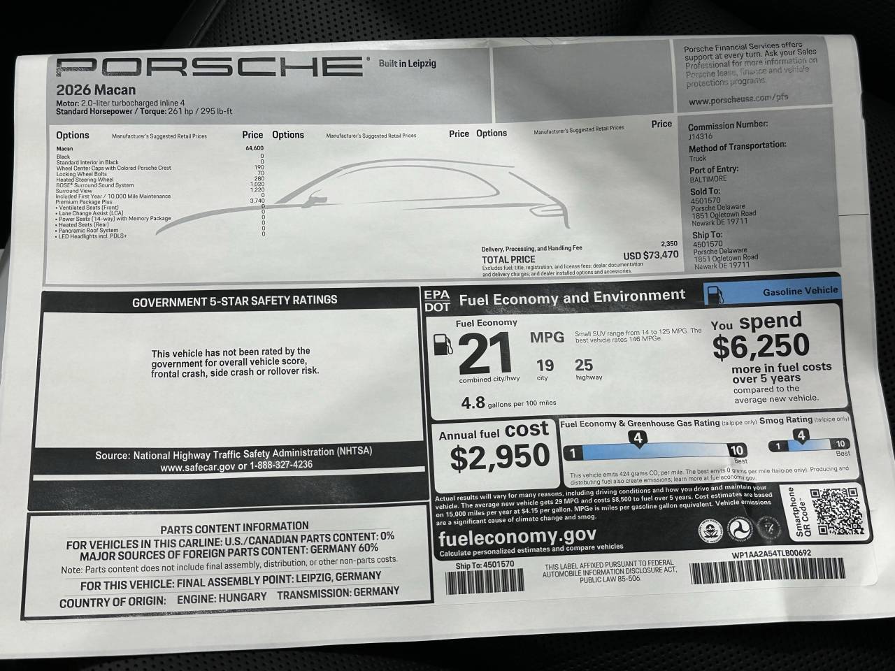 2026 Porsche Macan Newark DE