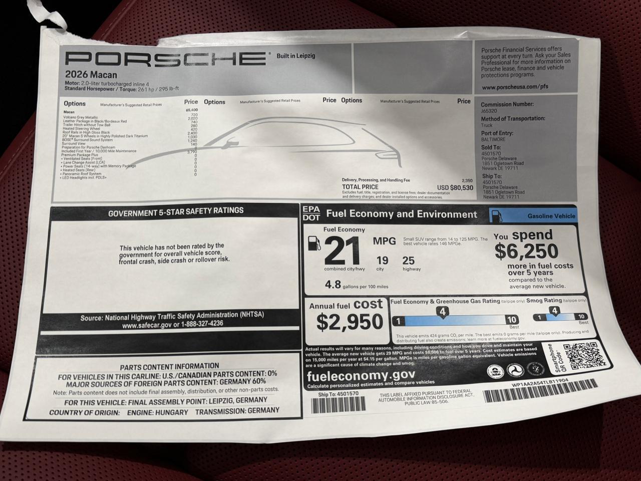 2026 Porsche Macan Newark DE