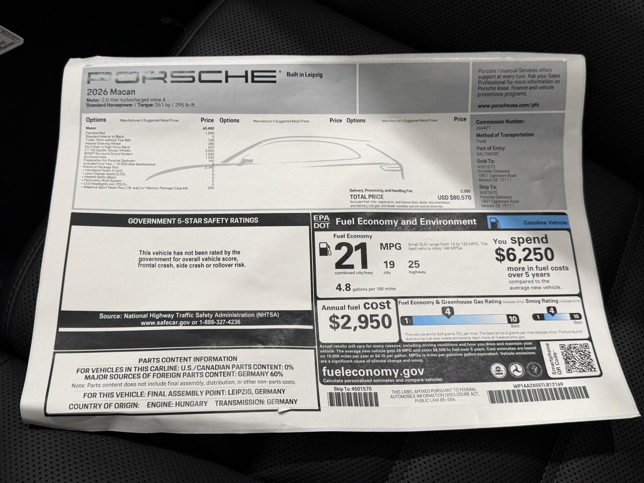 2026 Porsche Macan Newark DE