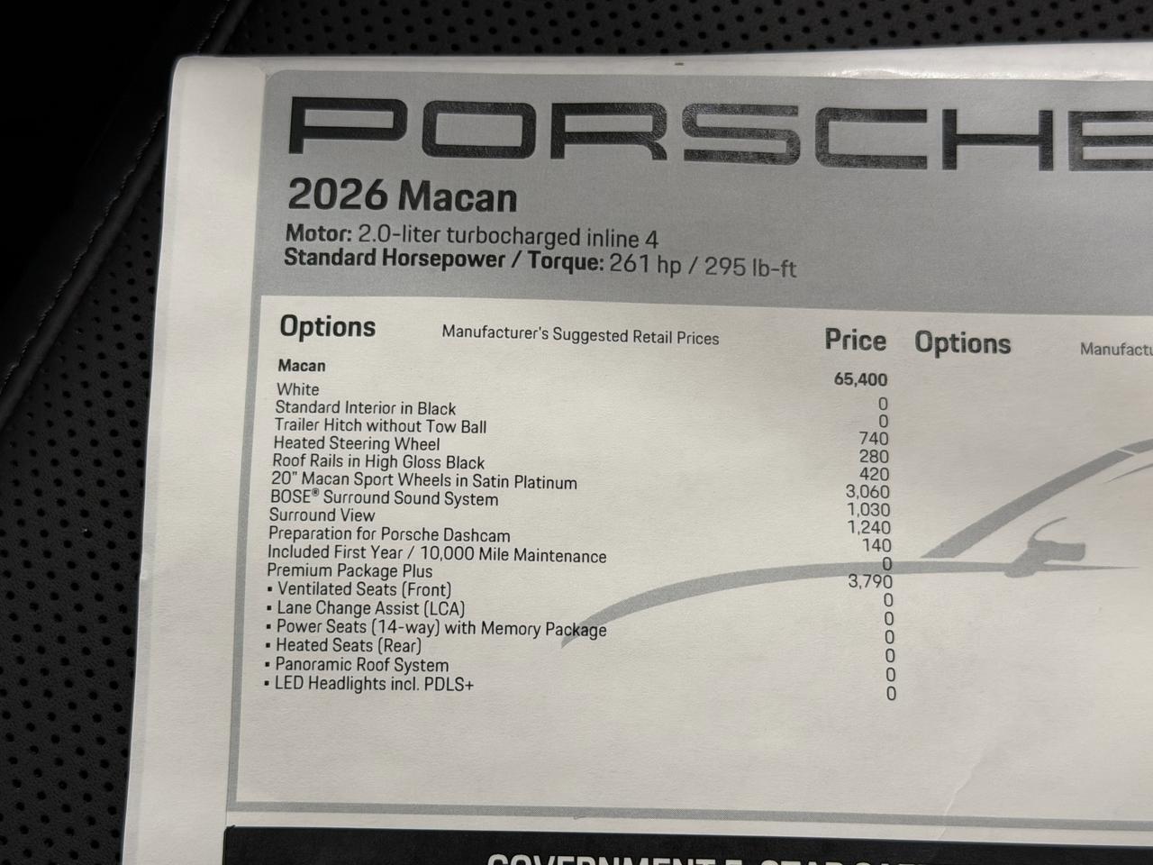 2026 Porsche Macan Newark DE