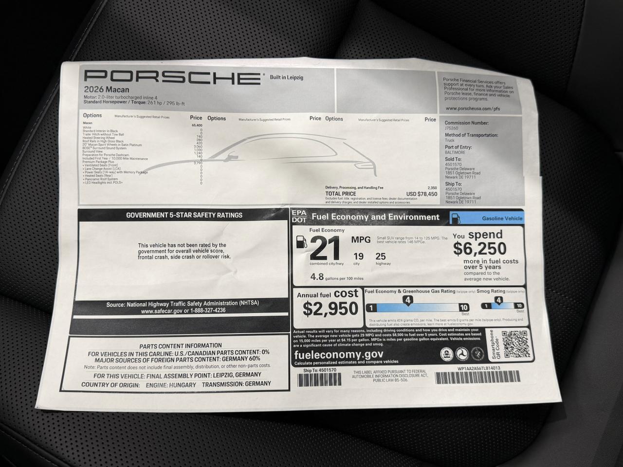 2026 Porsche Macan Newark DE