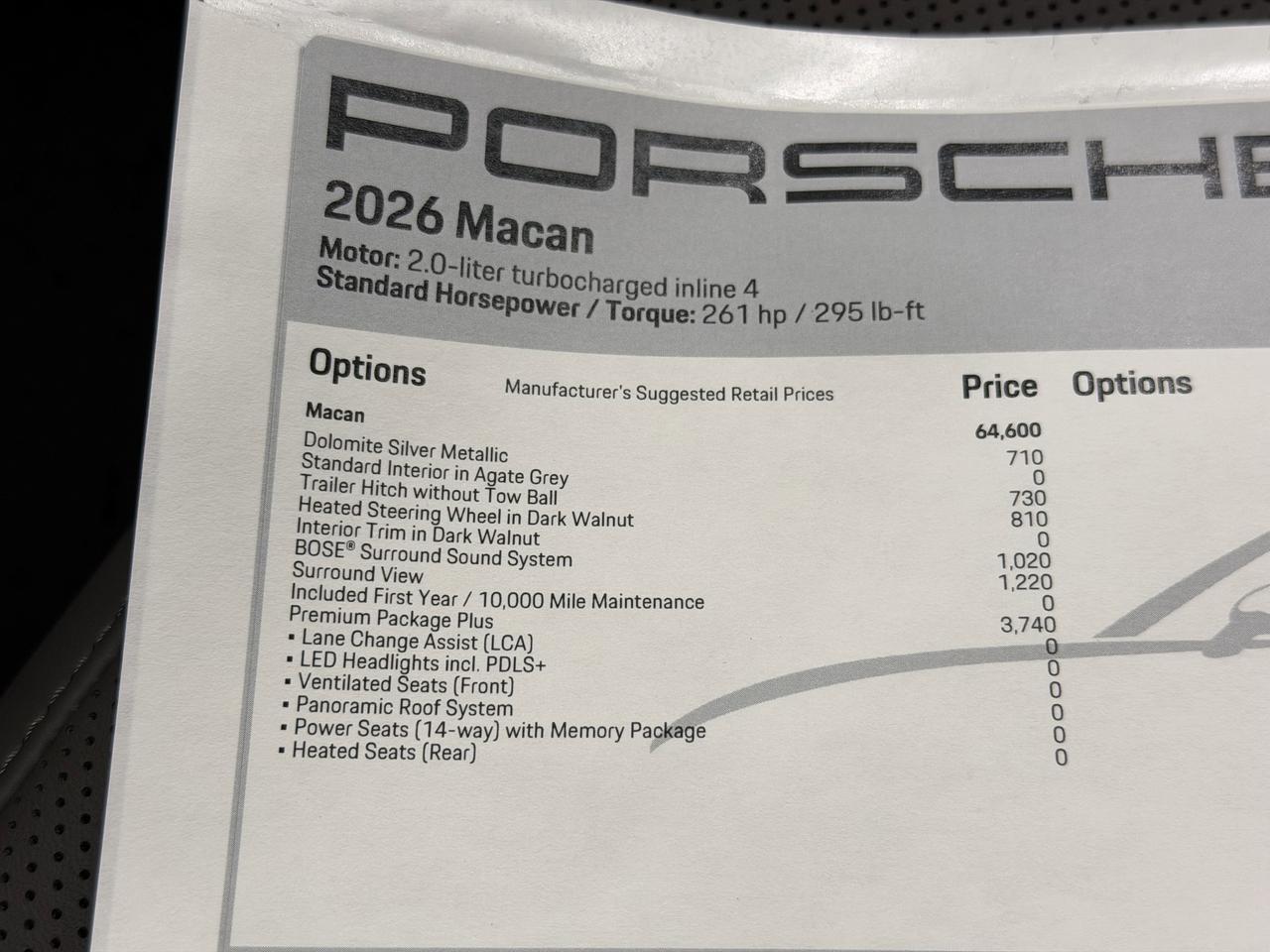 2026 Porsche Macan Newark DE