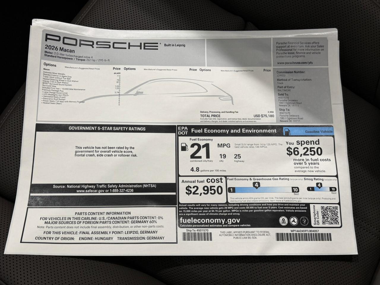 2026 Porsche Macan Newark DE