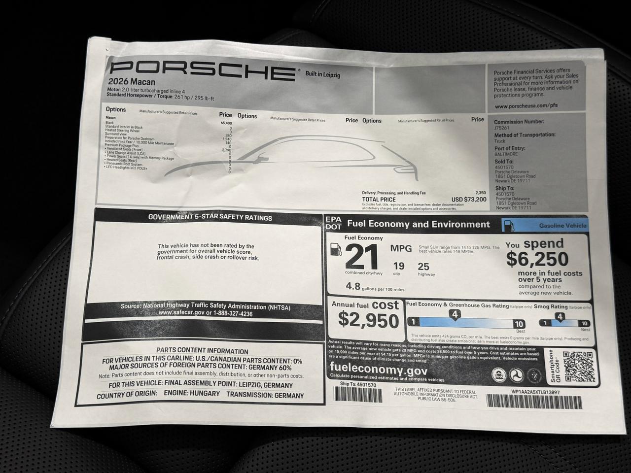 2026 Porsche Macan Newark DE