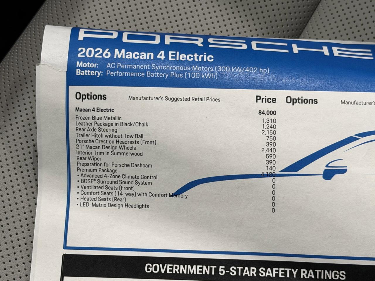 2026 Porsche Macan Electric 4 Newark DE