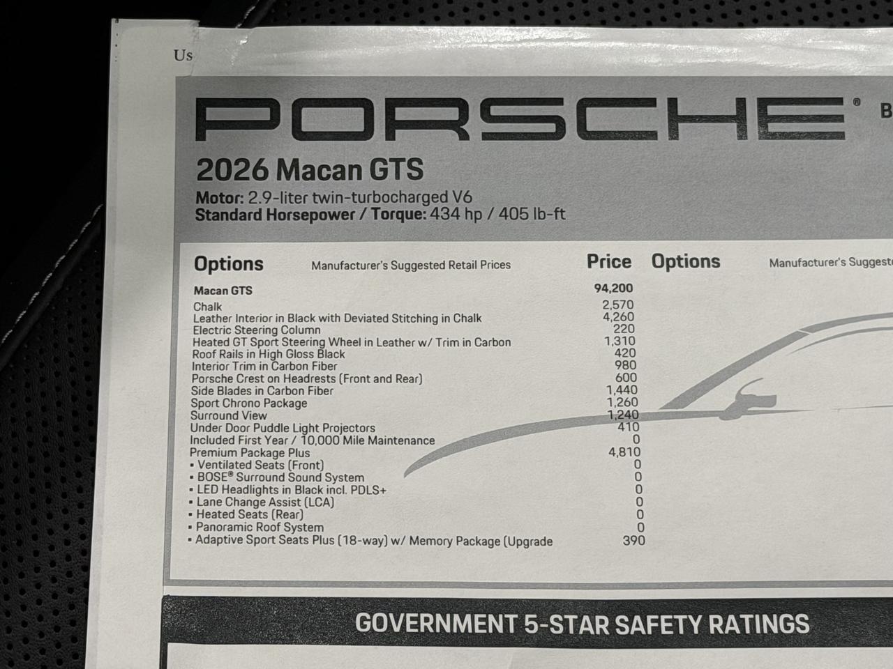 2026 Porsche Macan GTS Newark DE