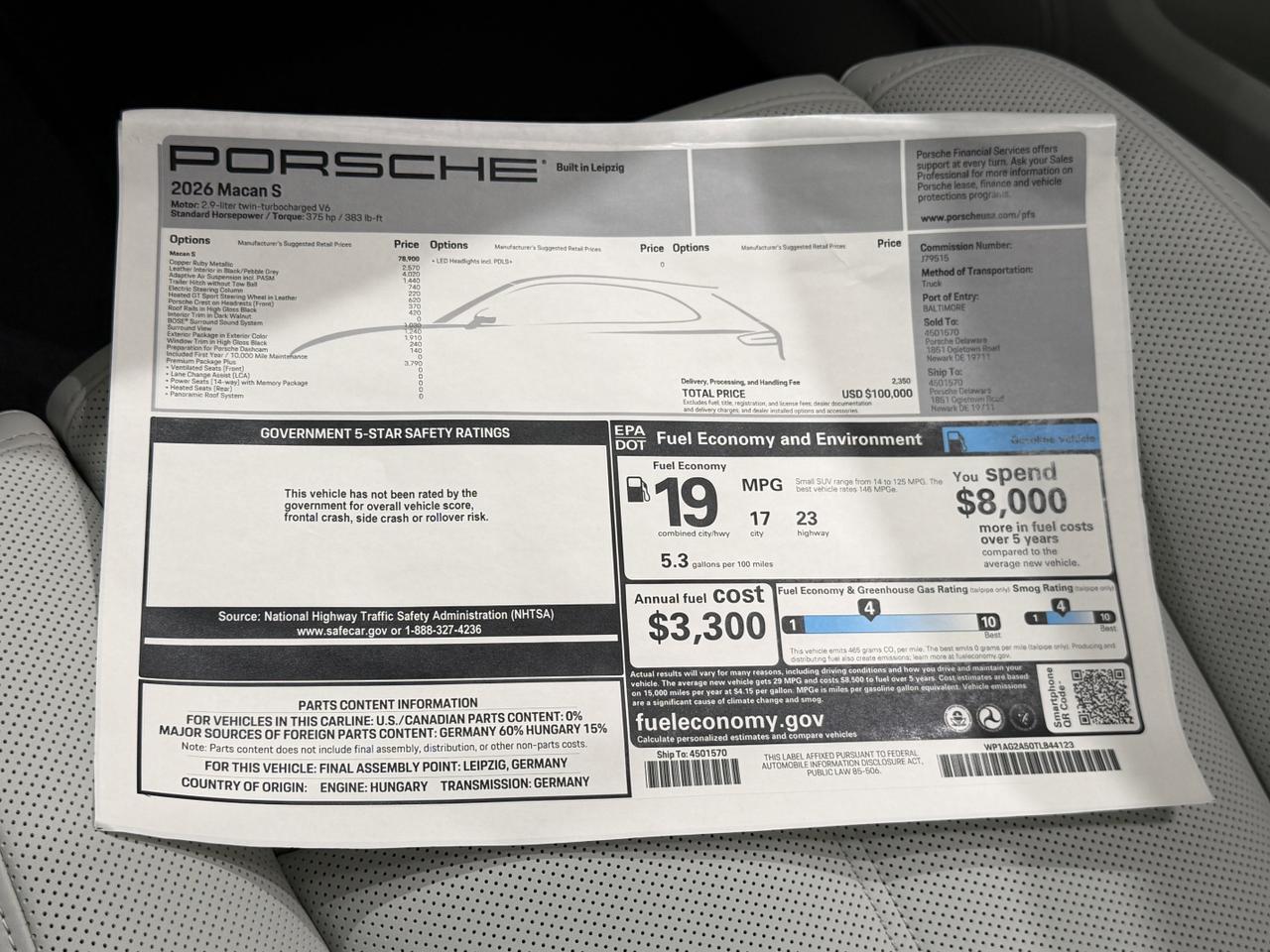 2026 Porsche Macan S Newark DE