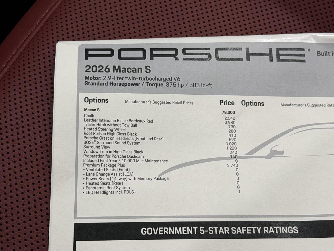 2026 Porsche Macan S Newark DE