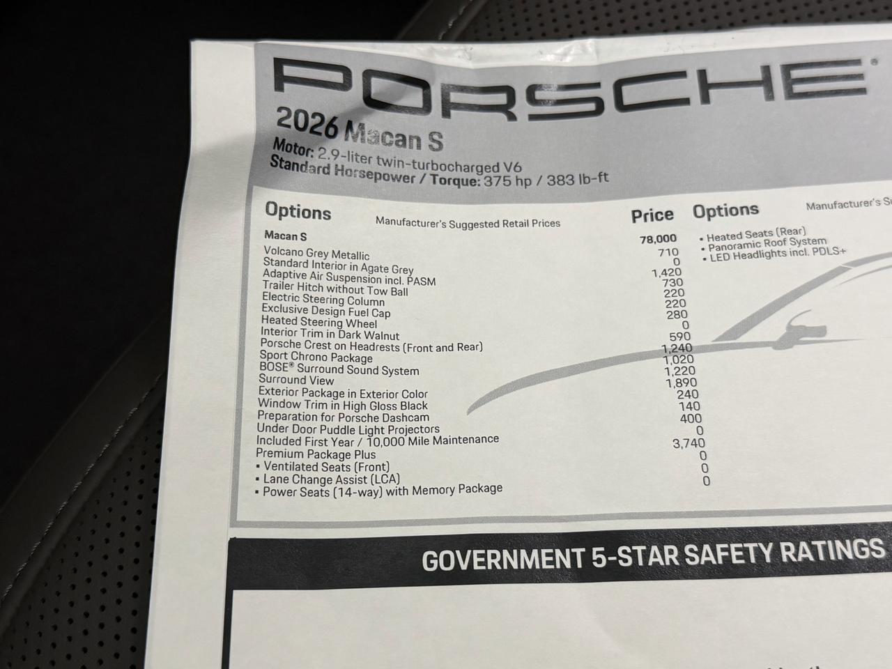 2026 Porsche Macan S Newark DE