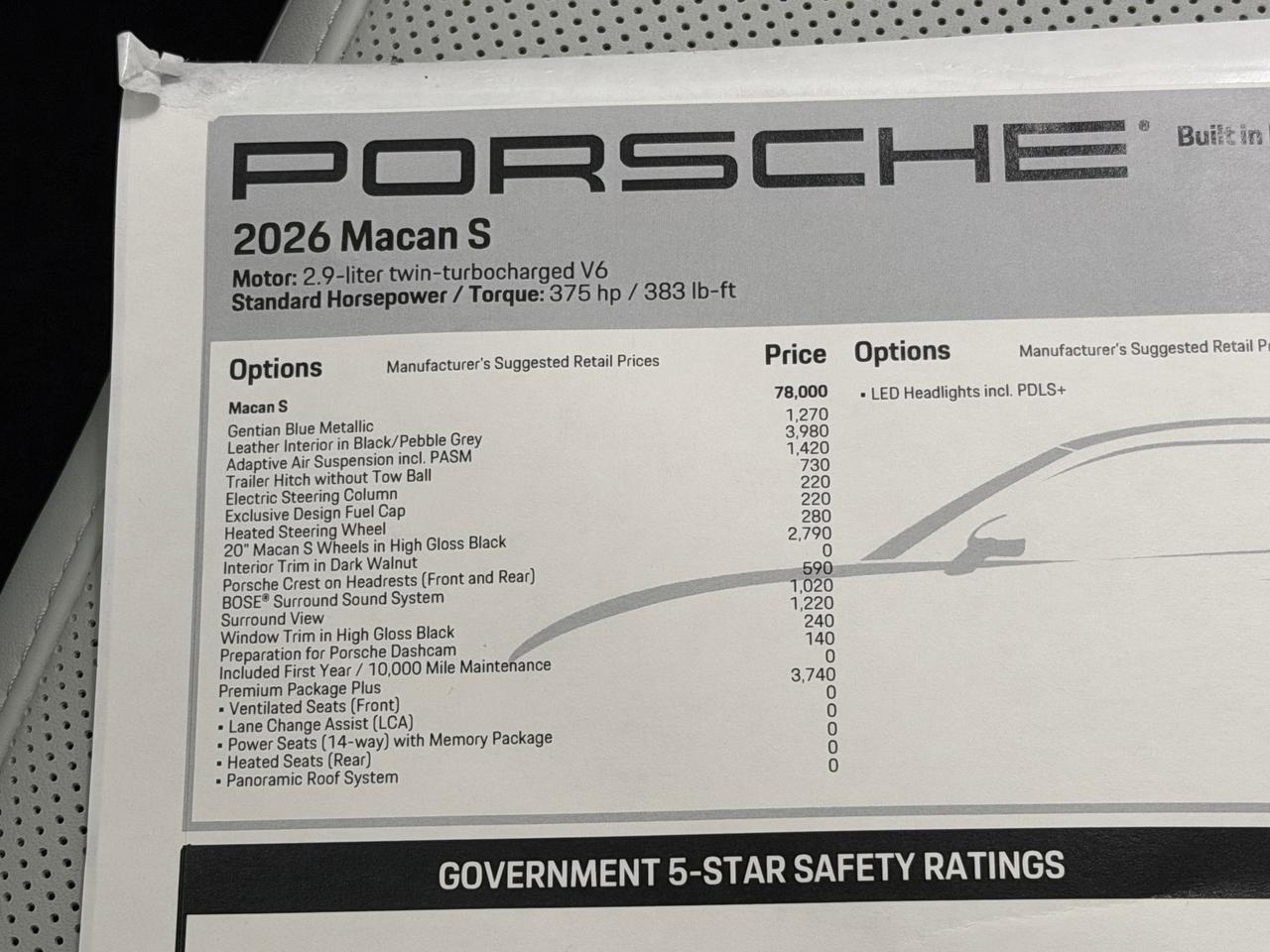 2026 Porsche Macan S Newark DE