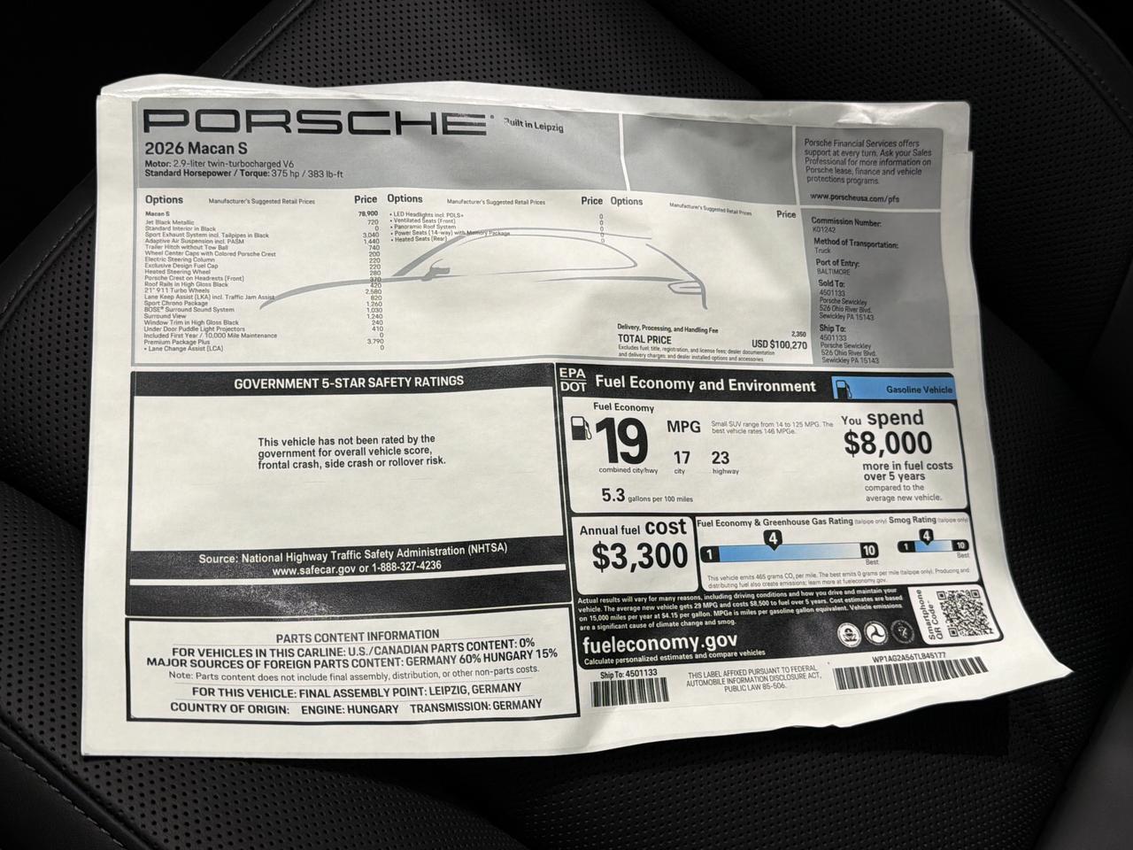 2026 Porsche Macan S Newark DE