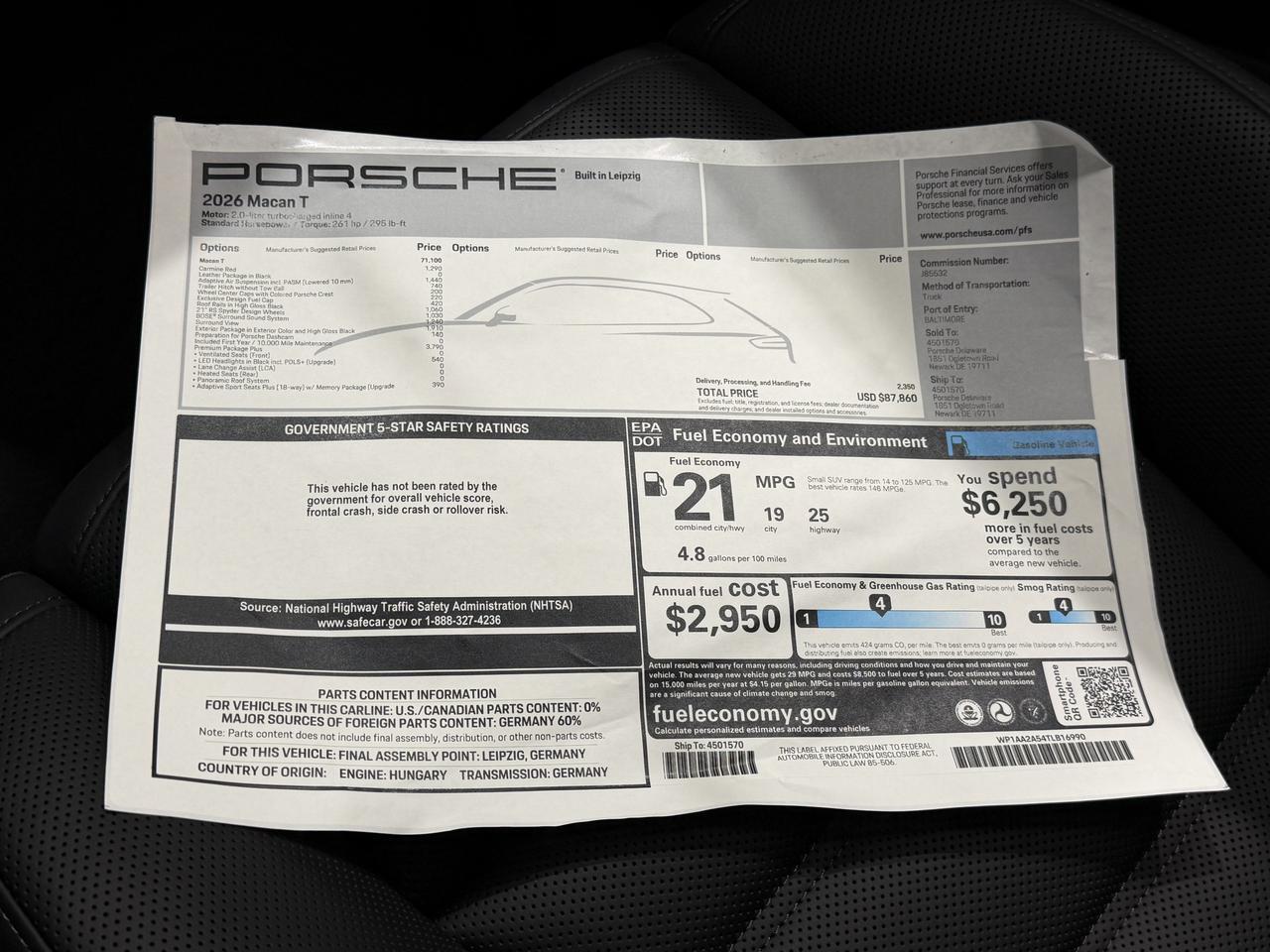 2026 Porsche Macan T Newark DE