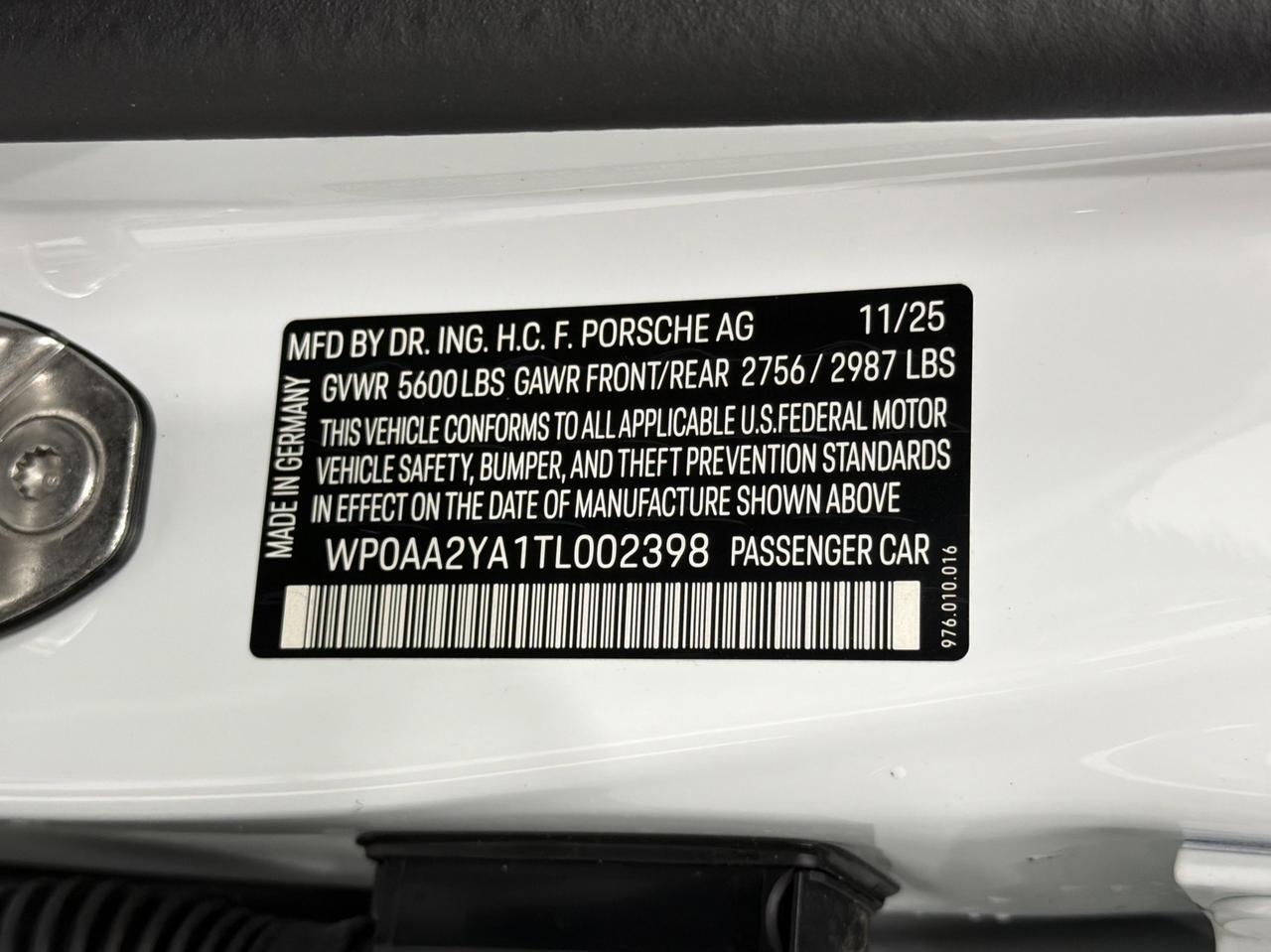 2026 Porsche Panamera Newark DE