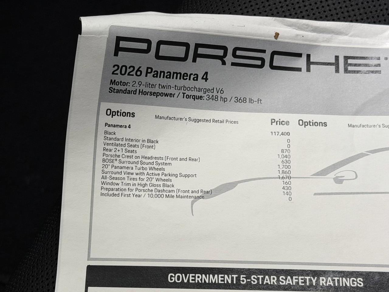2026 Porsche Panamera Newark DE