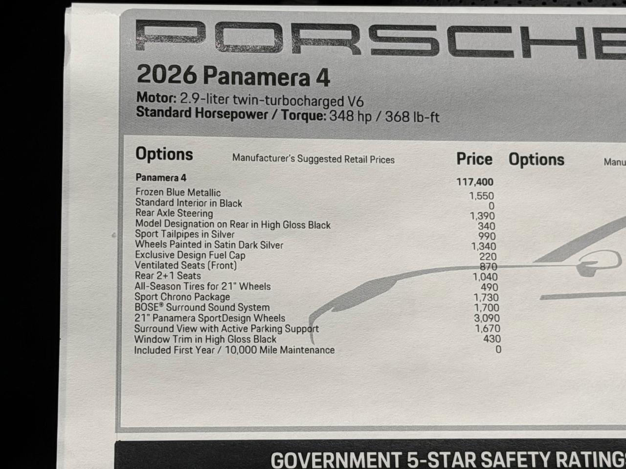 2026 Porsche Panamera 4 Newark DE