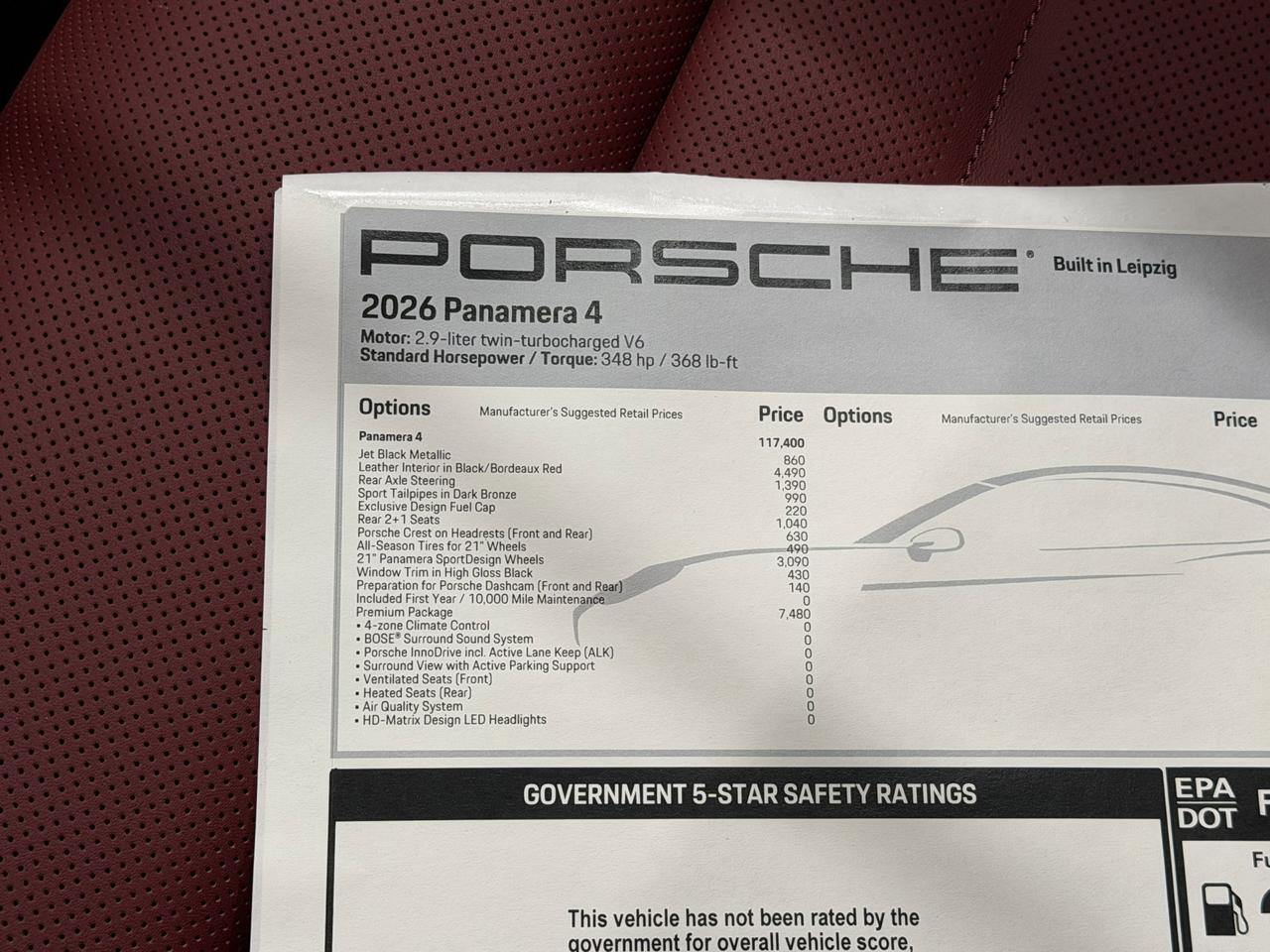 2026 Porsche Panamera 4 Newark DE
