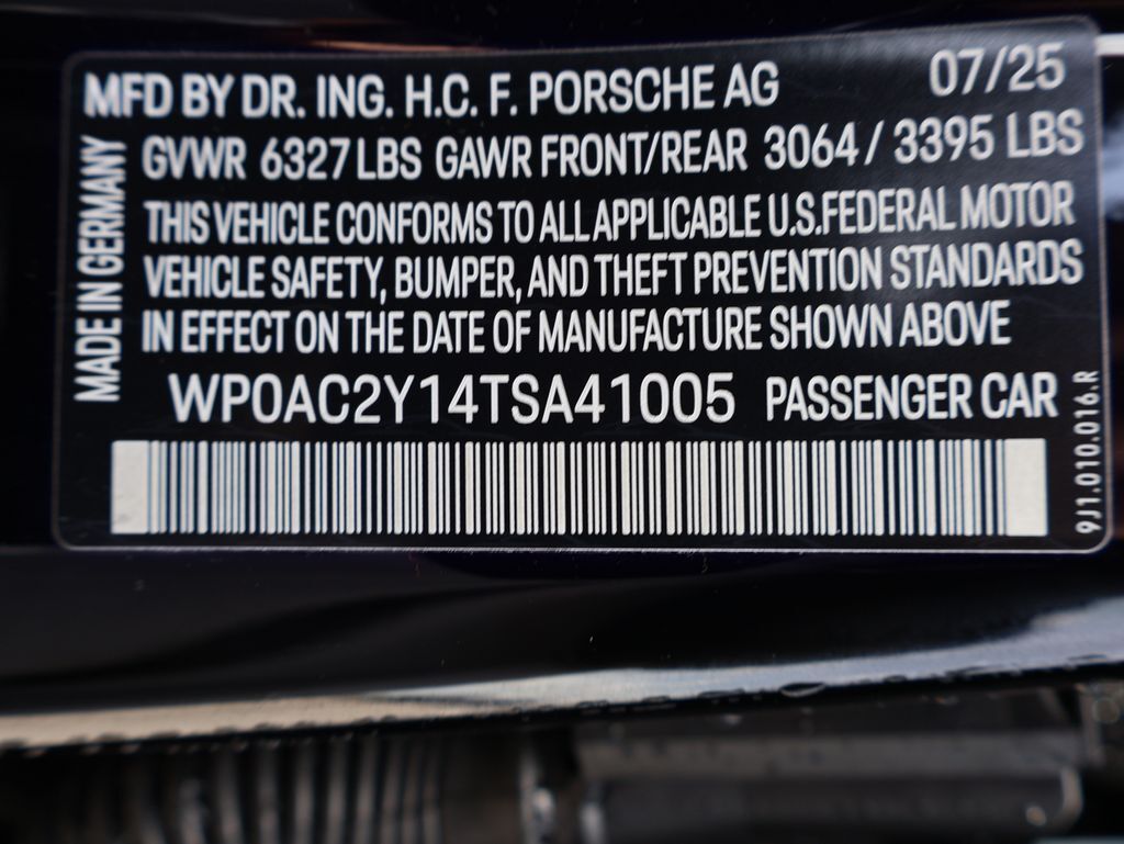 2026 Porsche Taycan San Clemente CA