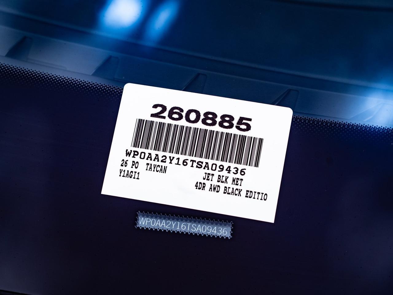 2026 Porsche Taycan Black Edition Pompano Beach FL