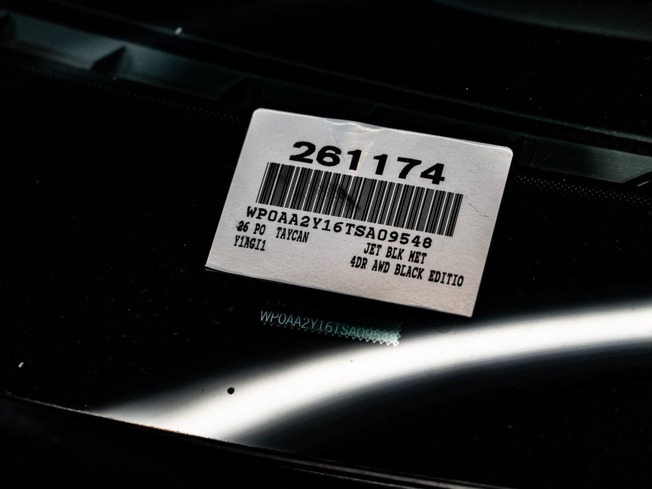 2026 Porsche Taycan Black Edition Pompano Beach FL