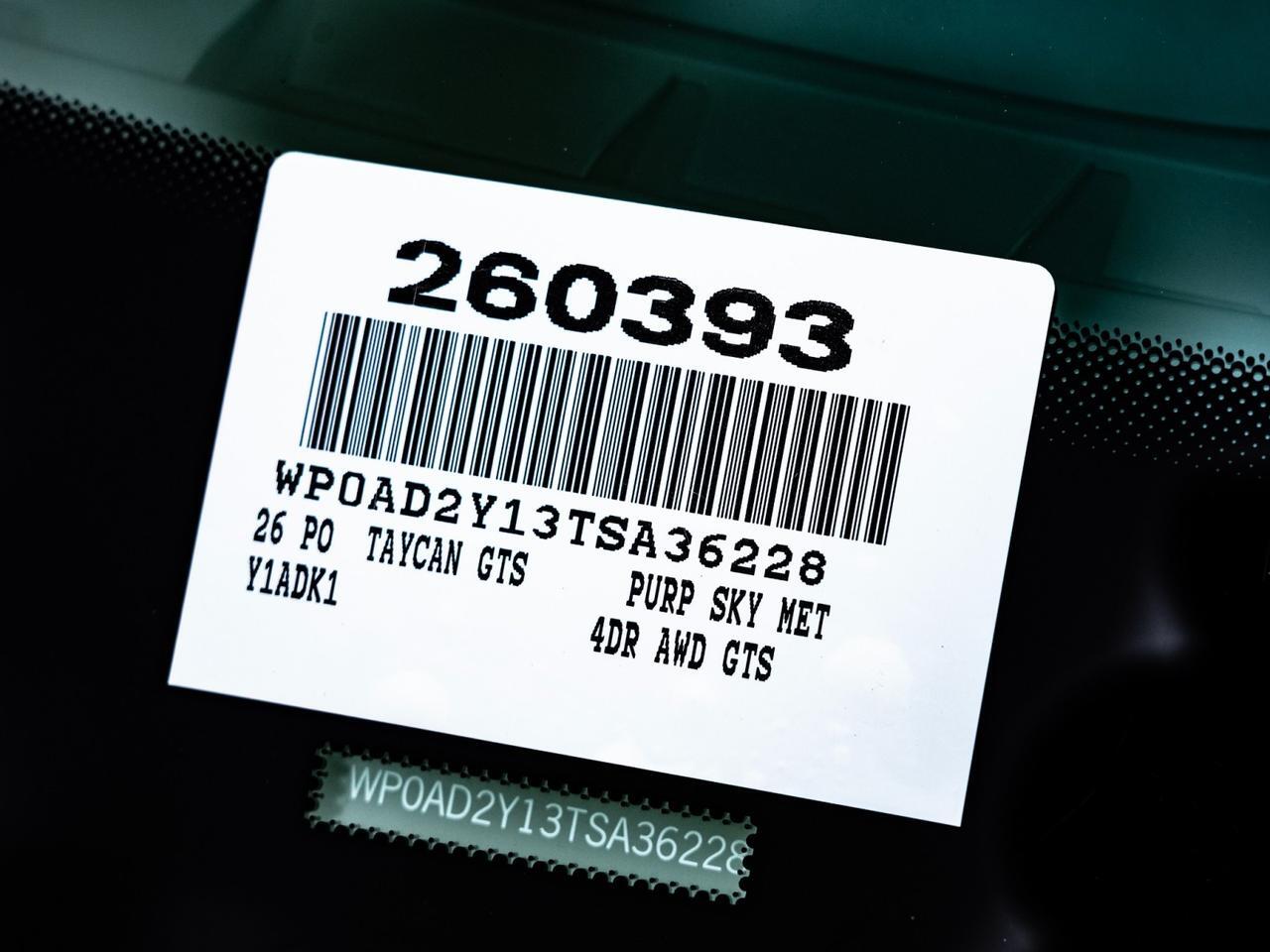 2026 Porsche Taycan GTS Pompano Beach FL