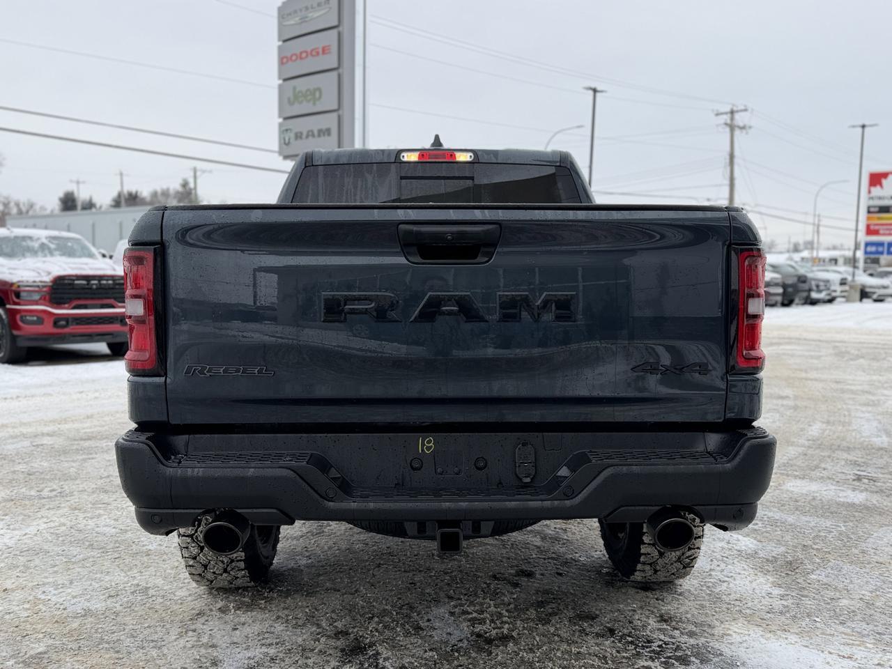 2026 Ram 1500 4x4 | Rig Ready RAM | Twin-Turbo | Forged Blue | NAV | Alpine | 12Inch Touchscreen Redwater AB