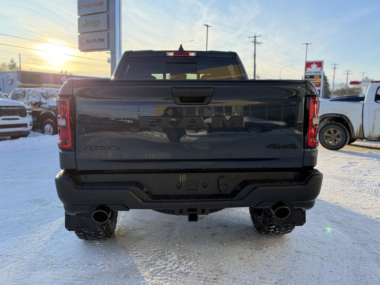 2026 Ram 1500 4x4 Rebel | Rig Ready RAM | Twin-Turbo | Forged Blue | NAV | Alpine | 12Inch Touchscreen Redwater AB