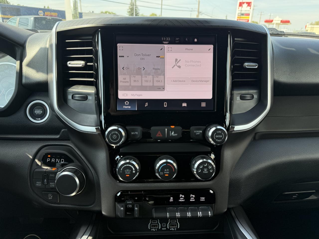 2026 Ram 1500 Express Black Edition Crew Cab 4x4 | 3L Turbo | Serrano Green | Backup Camera | Touchscreen Redwater AB
