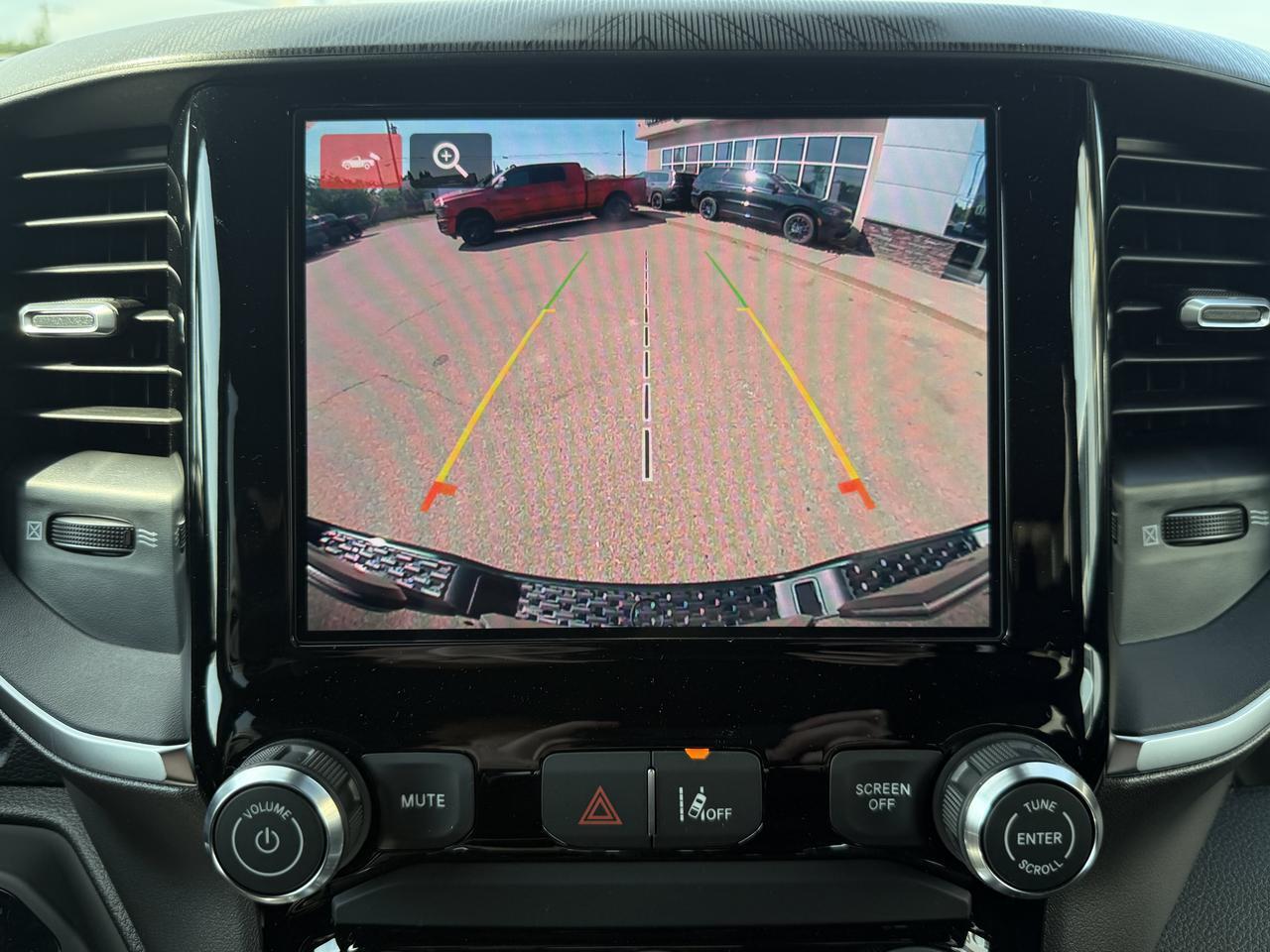 2026 Ram 1500 Express Black Edition Crew Cab 4x4 | 3L Turbo | Serrano Green | Backup Camera | Touchscreen Redwater AB