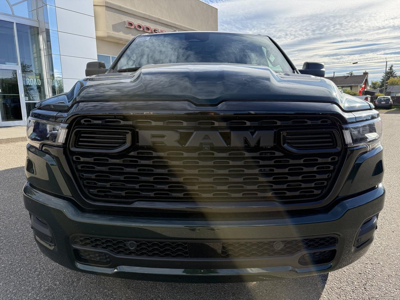 2026 Ram 1500 Express Black Edition Crew Cab 4x4 | 3L Turbo | Serrano Green | Backup Camera | Touchscreen Redwater AB