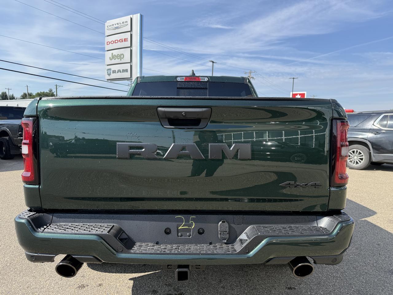 2026 Ram 1500 Express Black Edition Crew Cab 4x4 | 3L Turbo | Serrano Green | Backup Camera | Touchscreen Redwater AB