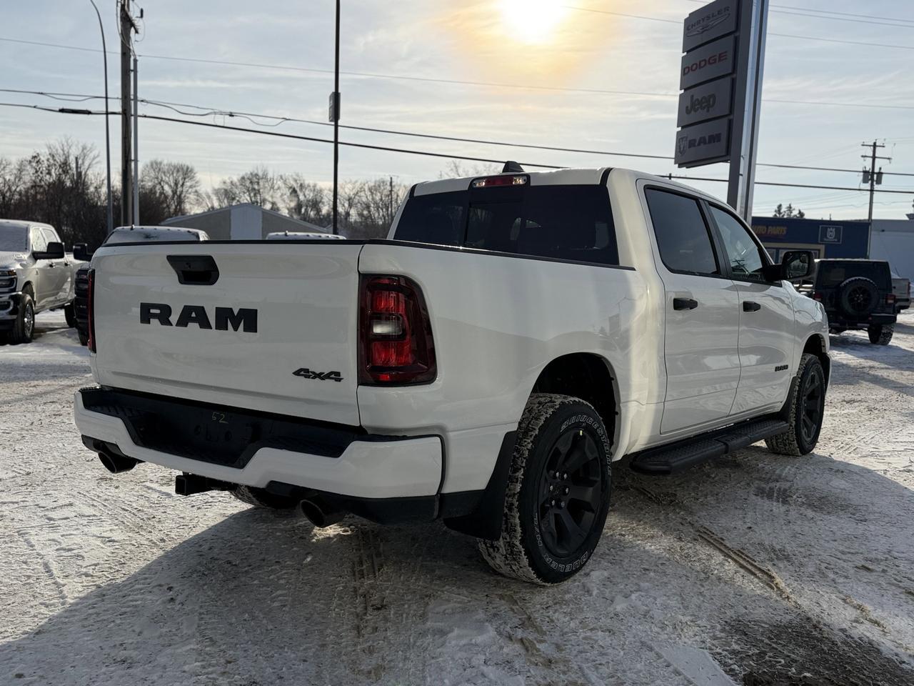 2026 Ram 1500 Express Crew Cab 4x4 | 3L Hurricane | 20IN Wheels | Side Steps | Remote Start | Backup Camera Redwater AB