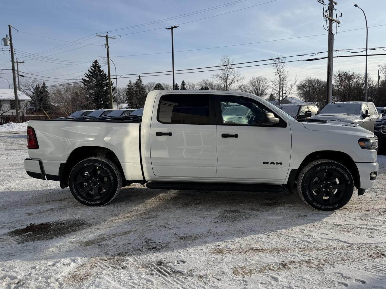 2026 Ram 1500 Express Crew Cab 4x4 | 3L Hurricane | 20IN Wheels | Side Steps | Remote Start | Backup Camera Redwater AB