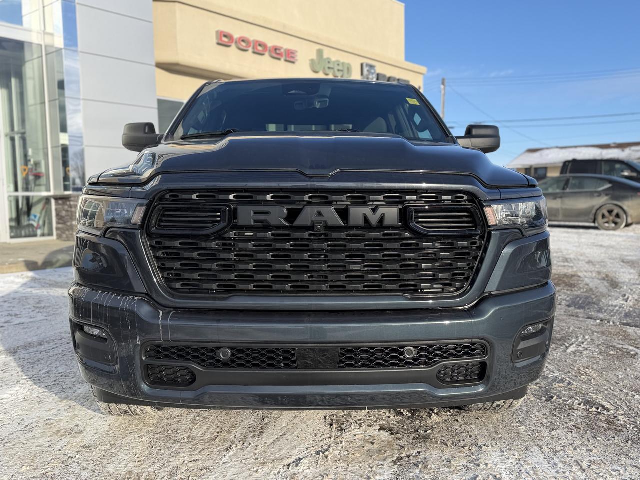 2026 Ram 1500 Express Crew Cab 4x4 | 3L Hurricane | Forged Blue | Remote Start | Backup Camera | Towing Prep Redwater AB