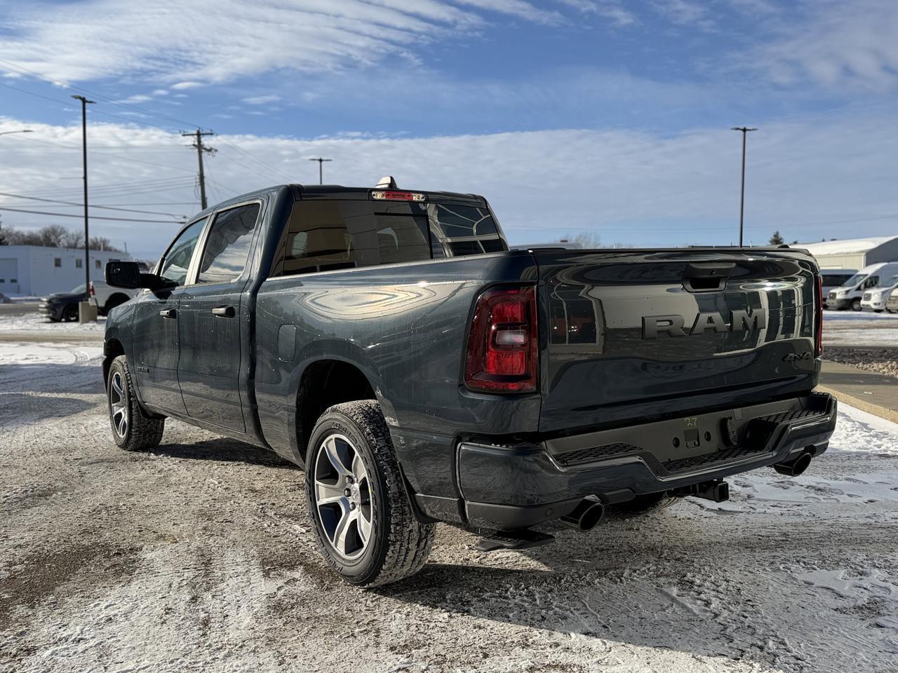 2026 Ram 1500 Express Crew Cab 4x4 | 3L Hurricane | Forged Blue | Remote Start | Backup Camera | Towing Prep Redwater AB