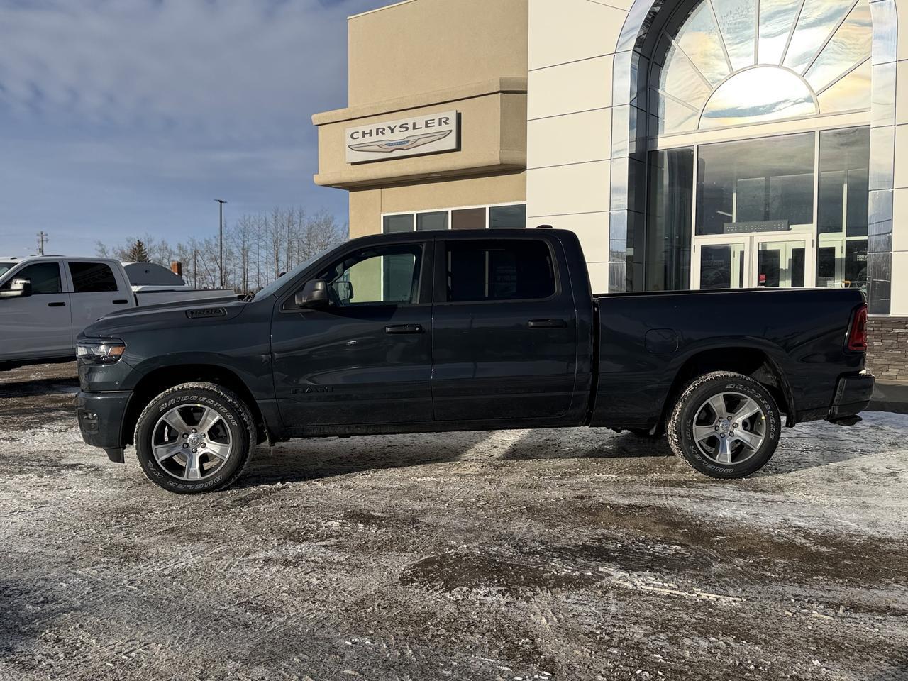 2026 Ram 1500 Express Crew Cab 4x4 | 3L Hurricane | Forged Blue | Remote Start | Backup Camera | Towing Prep Redwater AB