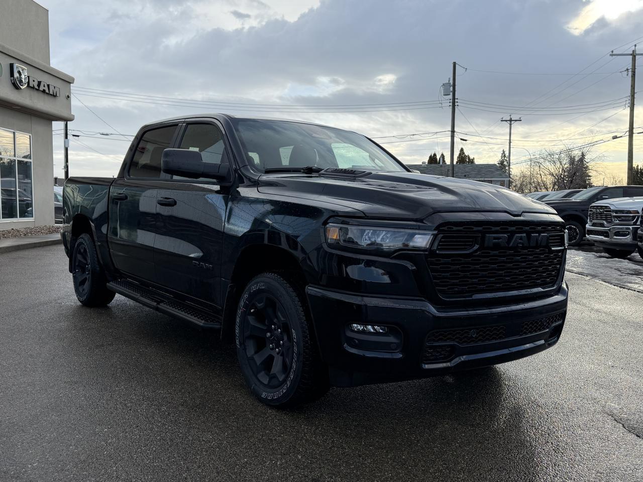 2026 Ram 1500 Express Crew Cab 4x4 | 3L Hurricane | Remote Start | Rearview Camera | Towing Capability Redwater AB