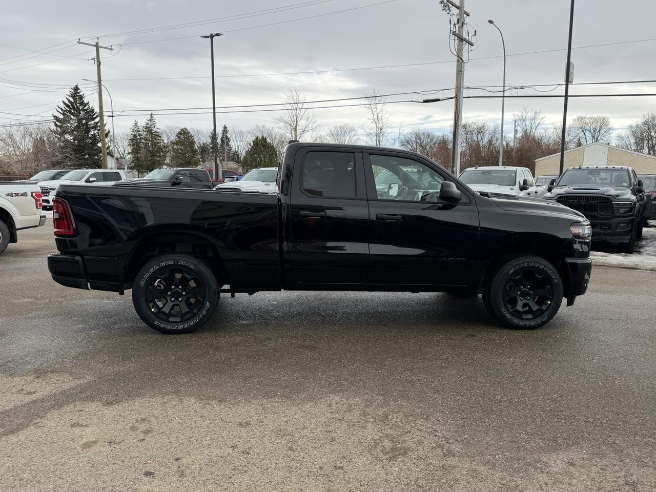 2026 Ram 1500 Express Night Quad Cab 4x4 | V6 eTorque | 20IN Wheels | Remote Start | Backup Camera | Keyless Entry Redwater AB
