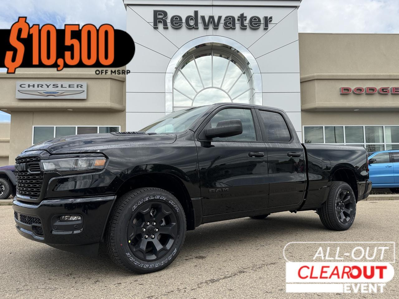 2026 Ram 1500 Express Quad Cab 4x4 | V6 | Touchscreen Display | Backup Camera | Remote Keyless Entry