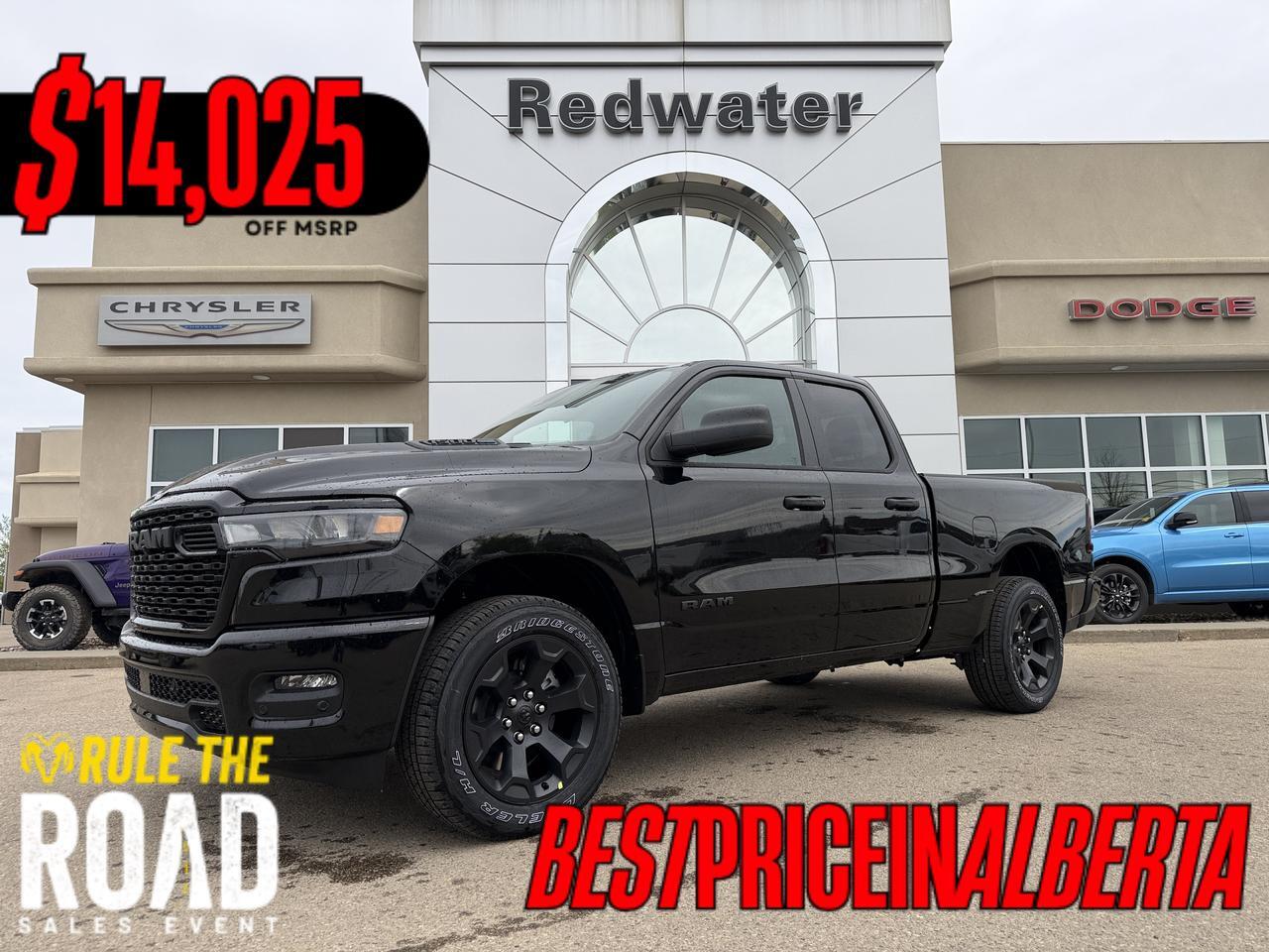 2026 Ram 1500 Express Quad Cab 4x4 | V6 eTorque | 20IN Wheels | Remote Start | Backup Camera | Towing Capability