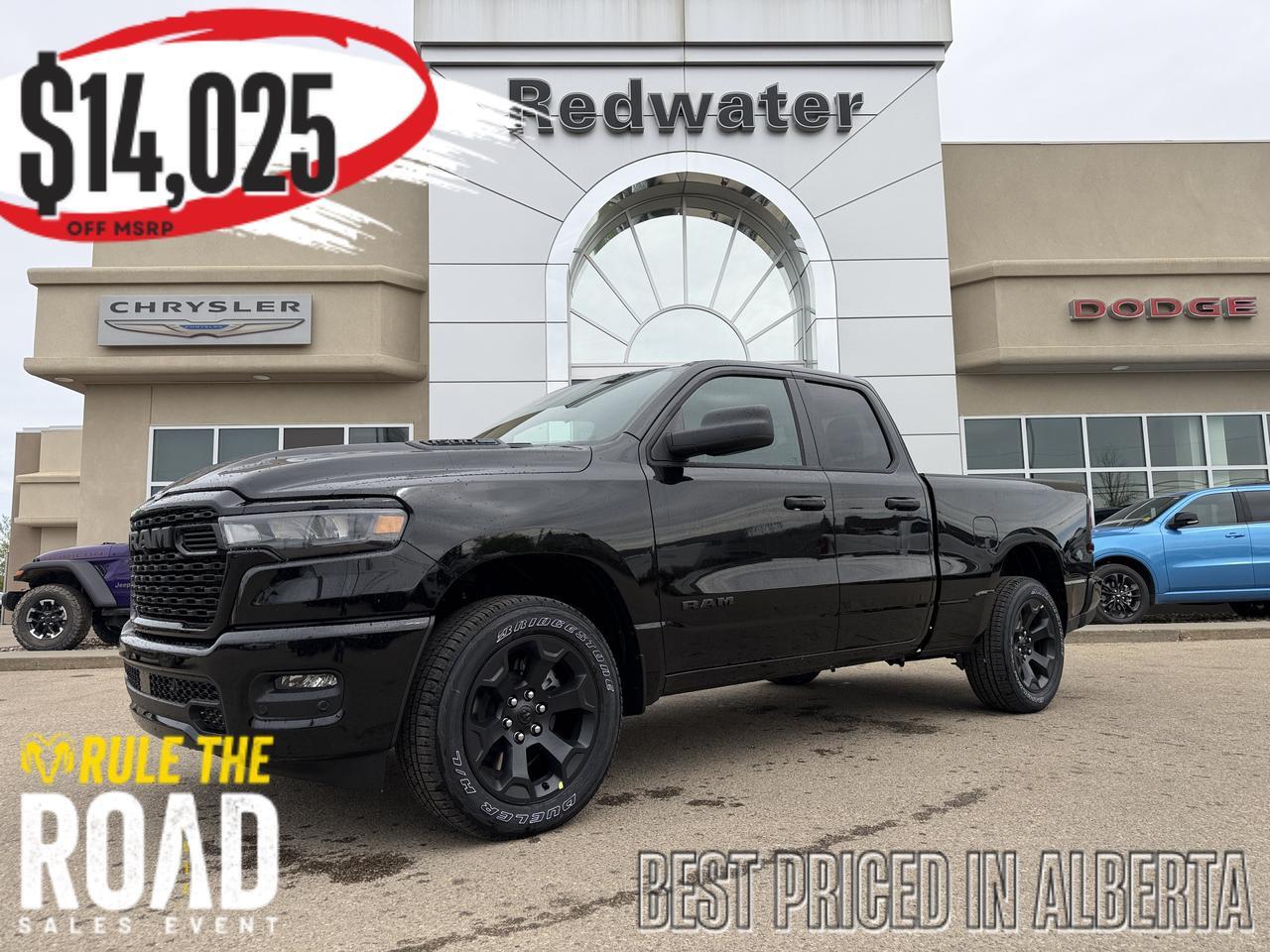 2026 Ram 1500 Express Quad Cab 4x4 | V6 eTorque | 20IN Wheels | Remote Start | Backup Camera | Towing Capability