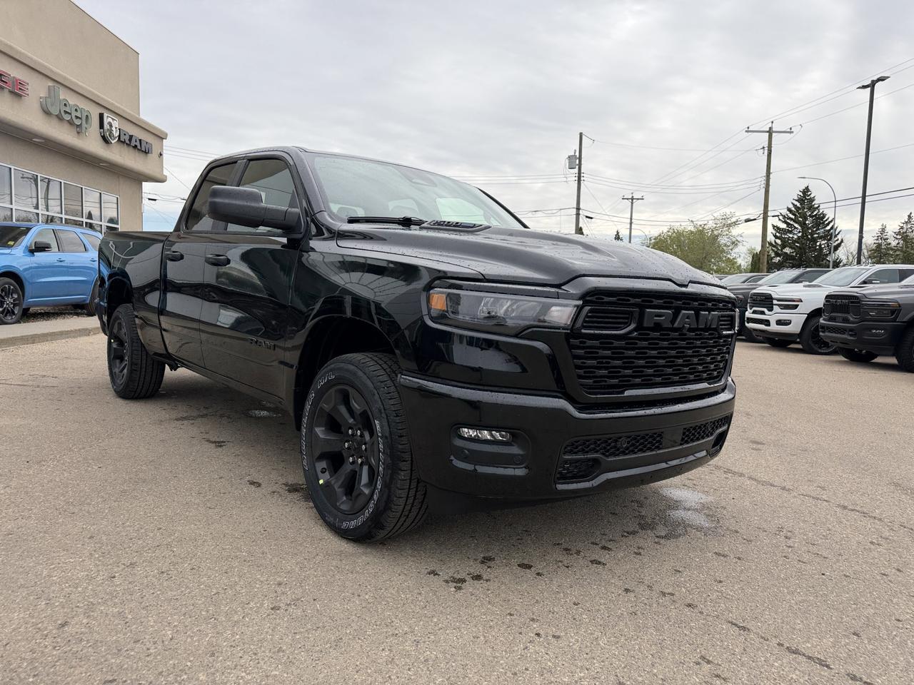 2026 Ram 1500 Express Quad Cab 4x4 | V6 eTorque | 20IN Wheels | Remote Start | Backup Camera | Towing Capability Redwater AB