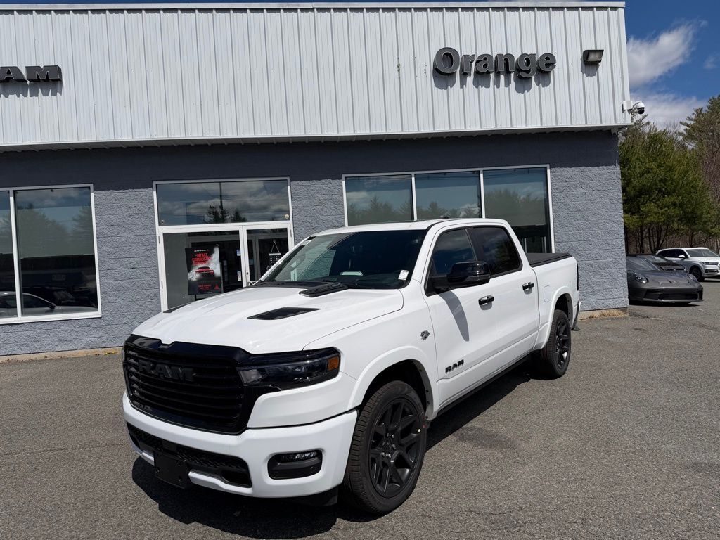 2026 Ram 1500 LARAMIE CREW CAB 4X4 5'7 BOX Orange MA