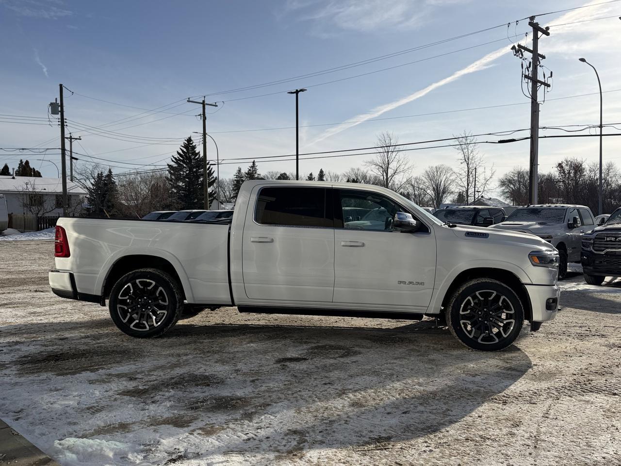 2026 Ram 1500 Limited Longhorn Crew Cab 4x4 | 3L Twin Turbo | NAV | Heated Seats | Backup Camera | Towing Prep Redwater AB