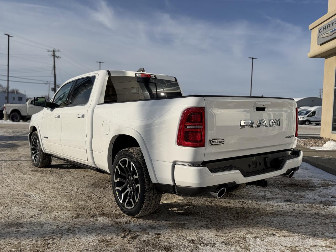 2026 Ram 1500 Longhorn Crew Cab 4x4 | 3L Twin Turbo | NAV | Heated Seats | Backup Camera | Towing Prep Redwater AB