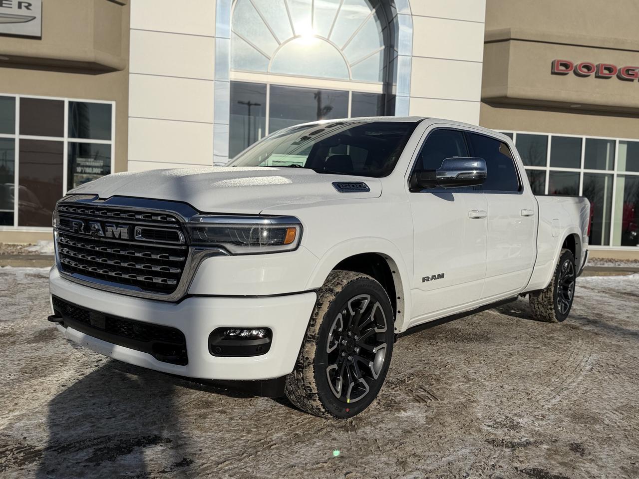 2026 Ram 1500 Longhorn Crew Cab 4x4 | 3L Twin Turbo | NAV | Heated Seats | Backup Camera | Towing Prep